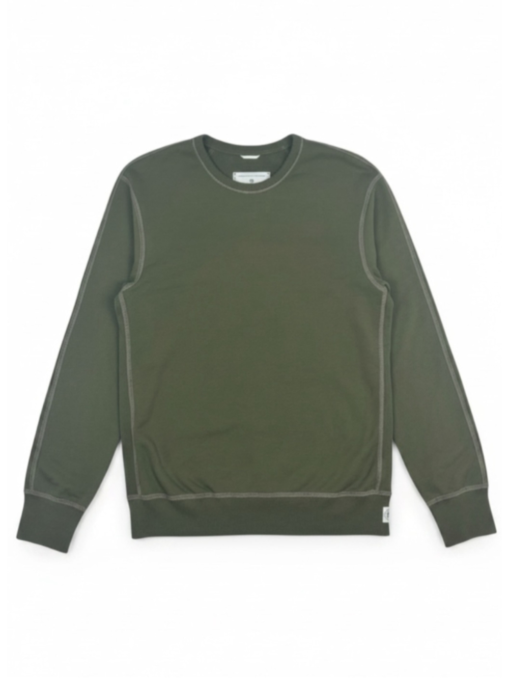 Reigning Champ Midweight Terry Raglan Crewneck Sweatshirt Sage Green Small NWOT